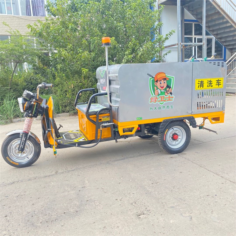 宁德电动高压冲洗车CX700A（不锈钢箱体）